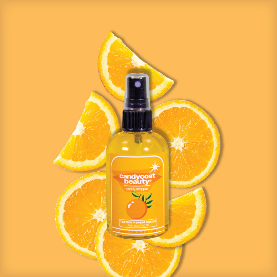 Candy Wrapper Skin Soothing Oil - Tea Tree + Sweet Orange